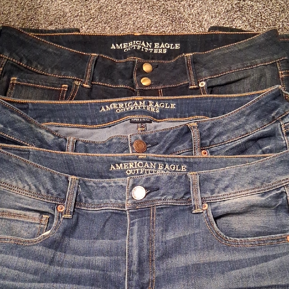 American Eagle Outfitters Womens Size 16 Jeans Bundle